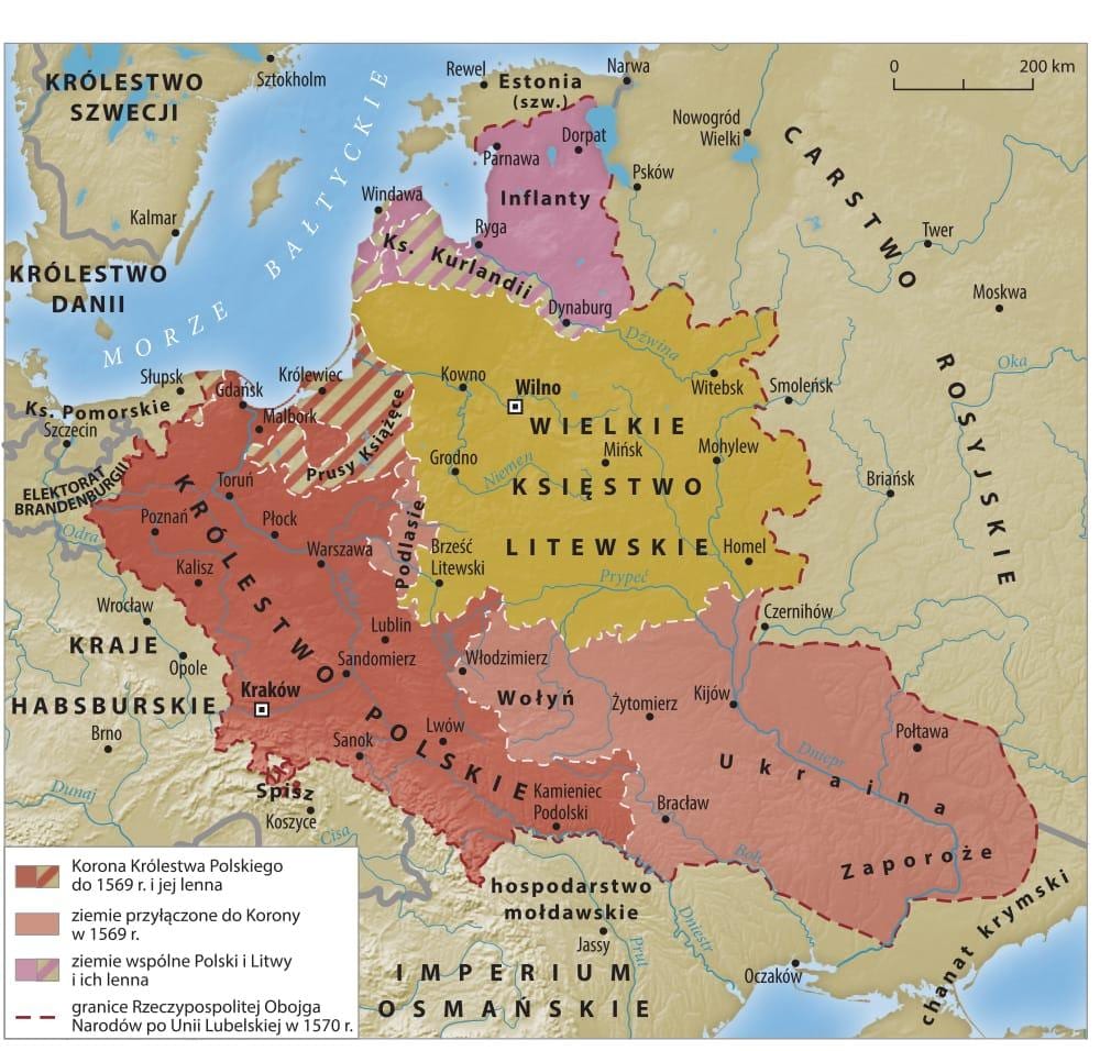 Harta e grand duchy së Lituanisë