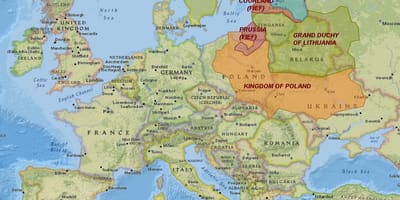 Harta e Lituanisë historisë